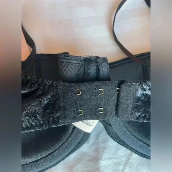 NWT Agent Provocateur “Kati” underwire velvet bra size 34E 🖤 - Picture 5 of 8